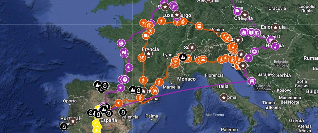 Viaje en Autostop por el Europa