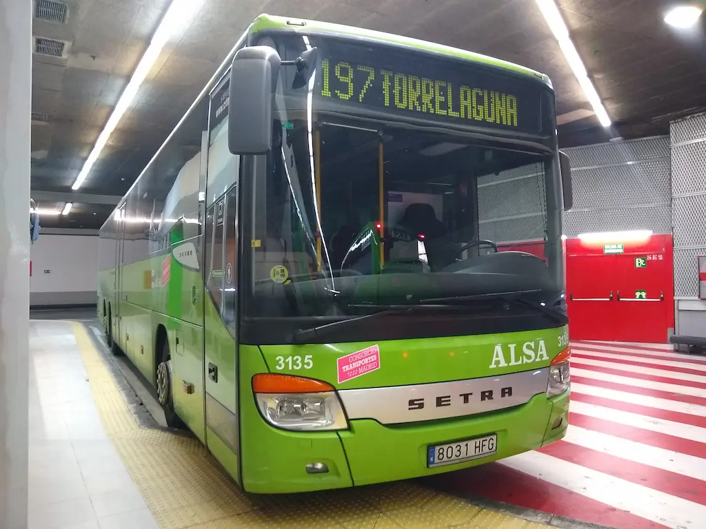 Como llegar al Escorial en Autobús