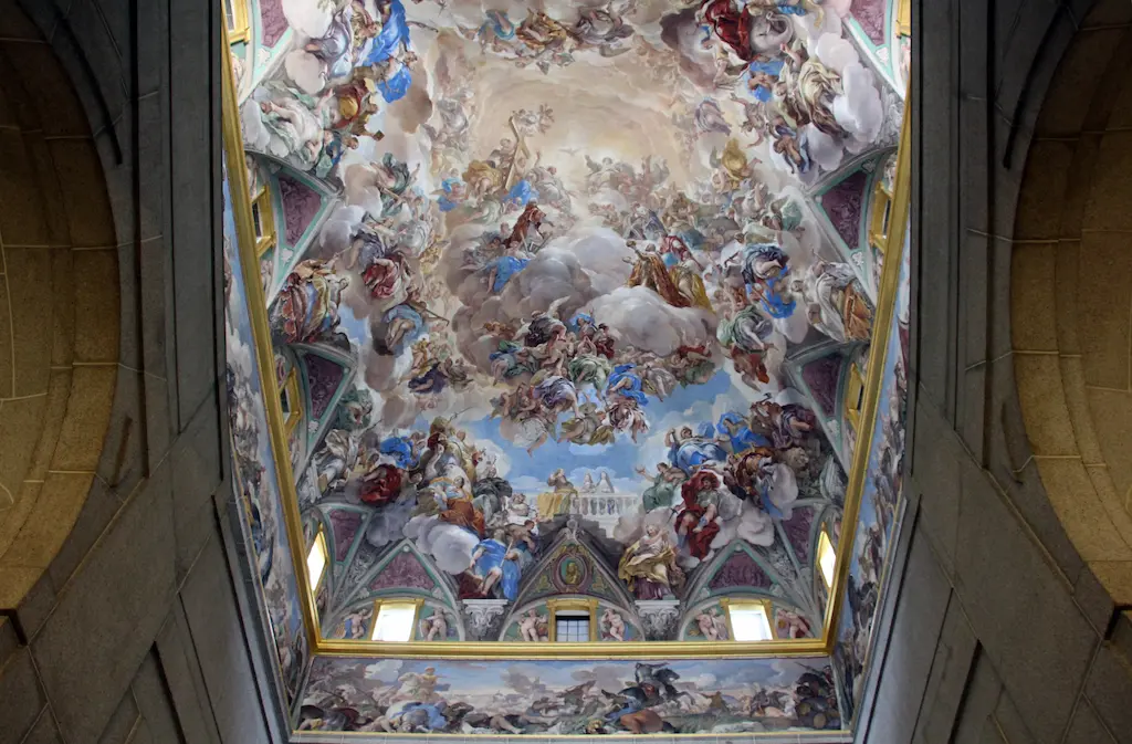 Arte y pintura del Monasterio del Escorial. 