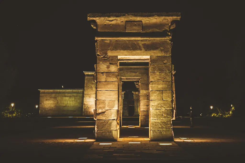 Curiosidades del Templo de Debod Madrid